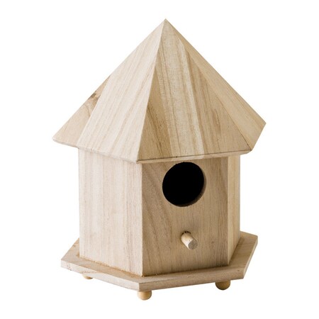 Plaid Gazebo Birdhouse 6-3/4" 12740E